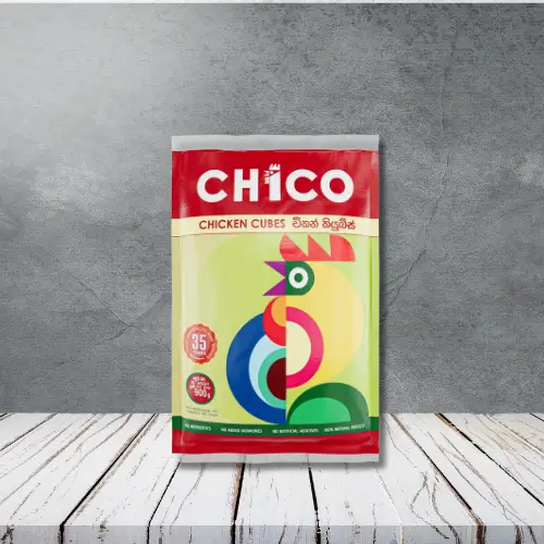 A pack of Chico chicken cubes